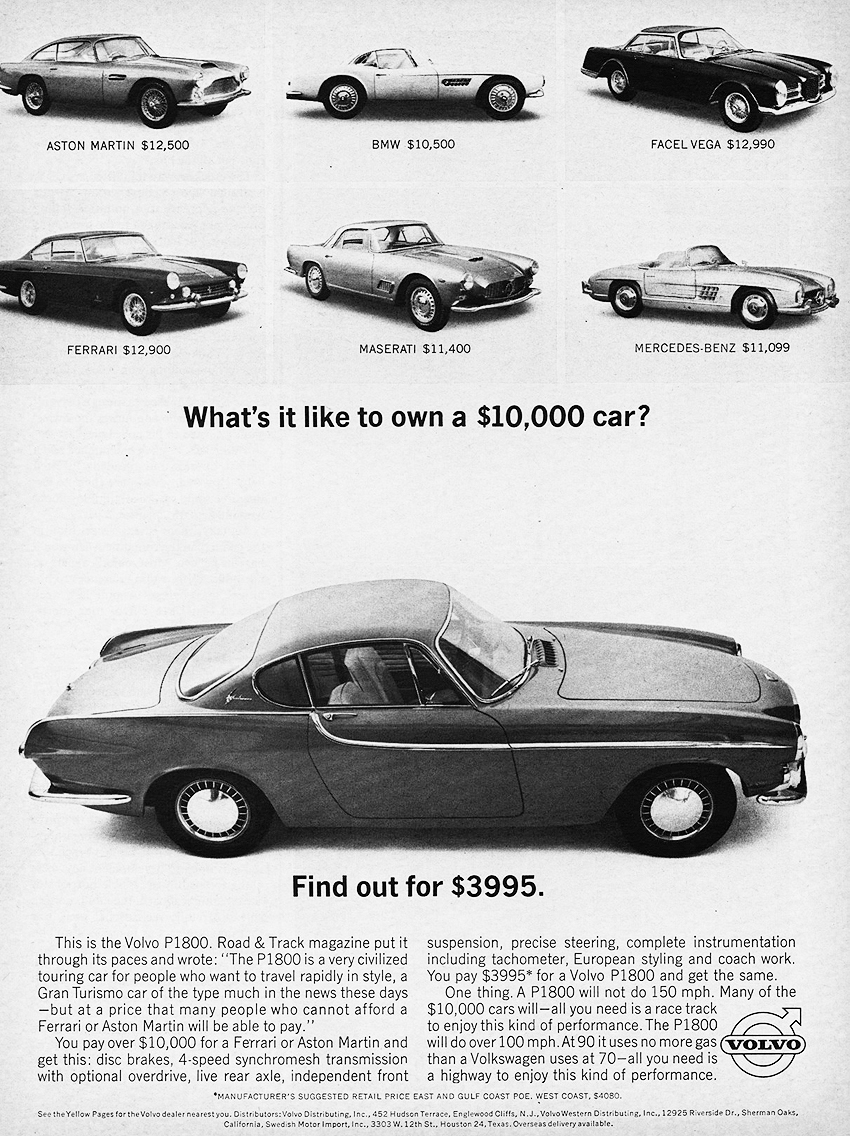 1963 Volvo Auto Advertising